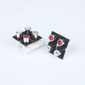 Presa incavo a 4 Pin <span class=keywords><strong>Jack</strong></span> femmina Audio Video con montaggio pannello AV connettore <span class=keywords><strong>Jack</strong></span> PCB montaggio pannello <span class=keywords><strong>Jack</strong></span> inca <span class=keywords><strong>Jack</strong></span> - Product Image 1