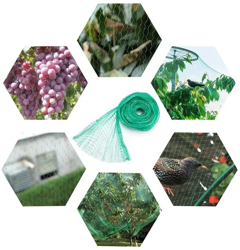 100% Hdpe Agrarische Vogel Netto Voor Vogels Bird Control Netting Voor Wijngaard Boomgaard Bescherming Mesh Netto
