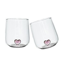 Verre à vin transparent de haute qualité, design animal en dessin animé 3D, capacité de 500 à 1000 ml, verres à cocktail de style américain