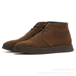 Nuovi Stivali Chelsea da <span class=keywords><strong>Uomo</strong></span> in Vera Pelle di Vacchetta, Stivali da Lavoro Classici Casual, Stivaletti di Lusso all'Ingrosso - Product Image 2