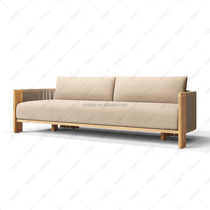 أرائك حديقة خشب الساج الحديثة الفاخرة ، أريكة إندونيسيا - Product Image 3