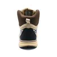 Chaussures de sécurité MaxiTough Work à embout d'acier, respirantes en maille volante, avec semelle anti-perforation EVA + caoutchouc, idéales pour les travailleurs d'usine (hommes)