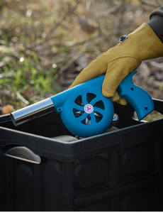 Ventilador de Mano, Soplador de Aire, Encendedor Rápido, Accesorios para Estufa de Camping, Picnic y Barbacoa, Ventilador Portátil para Barbacoa, Soplador de Fuego - Product Image 6