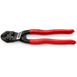 KNIPEX 71 31 200 Cortadores diagonales de doble palanca CoBolt con revestimiento de plástico negro 200 mm - Product Image 1