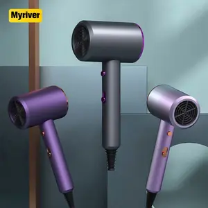 Myriver 2022 moda mavi ışık bir adım saç kurutma makinesi hacim fırça çok fonksiyonlu ısıtma elemanı kurutma makinesi Styler