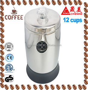Le plus récent design12 tasses en acier inoxydable poudre de café <span class=keywords><strong>percolateur</strong></span> <span class=keywords><strong>machine</strong></span> de fabricant <span class=keywords><strong>avec</strong></span> ce, Certification UL - Product Image 2