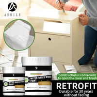 Peinture acrylique liquide en gros à séchage rapide à base d'eau pour la rénovation de meubles avec application au pinceau