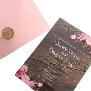 Miroir en <span class=keywords><strong>plexiglas</strong></span> transparent traitant des invitations en acrylique pour les mariages et les événements d'affaires Décorations de <span class=keywords><strong>mariage</strong></span> élégantes - Product Image 1