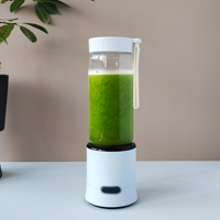 Presse-agrumes électrique portable et rechargeable par USB avec bouton-poussoir pour la maison, l'hôtel et la voiture.