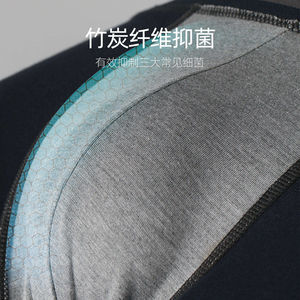 Venta al por mayor de pantalones cortos deportivos de apertura larga para hombres Fabricante 95% algodón 5% spandex Calzoncillos largos de algodón blanco para hombres - Product Image 4