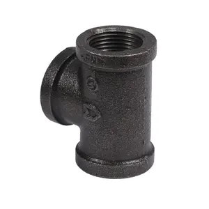 Malleable Iron Pipe Fitting Plumbing UL FM Fire Fighting System Threaded Malleable Iron Pipe Fittings Cast Iron Fitting