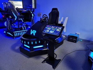 Công Viên Giải Trí Multiplayers 9D Thực Tế Ảo Đua Trò Chơi Máy Đua Xe Lái Xe Mô Phỏng Vr Racing Simulator - Product Image 6