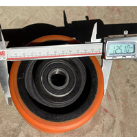 Linde 125x40/45-15 mm Linde T16 T16P T18 T20 Réf. Roue d'équilibrage solide et durable en polyuréthane 0009933864