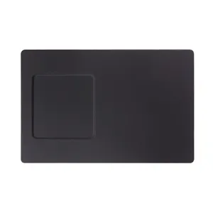 Kartu Kredit Logam Cetak Laser Kustom Kartu Nama Logam NFC dengan Kode Qr Kartu NFC Logam Persegi Kartu Bisnis Nfc Kosong