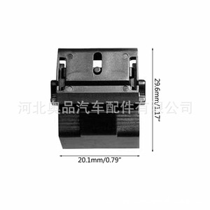 คลิปจัดระเบียบท้ายรถ Aopin รุ่น 1472872-00-B สำหรับรถยนต์เทสล่า รุ่น 3 และรุ่น Y ตัวล็อคช่องเก็บของ ทำจากพลาสติกไนลอน POMPP - Product Image 2
