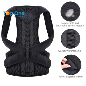 Top One dos Posture correcteur entièrement réglable dos clavicule ceinture de soutien pour hommes et femmes orthèse correcteur De Postura - Product Image 5