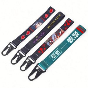 Custom Eagle Mouth Buckle Short Strap Lanyard With Logo Custom Keychain - Product Image 3