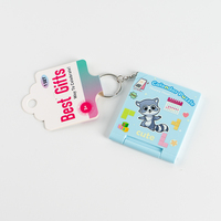 Mini-calendrier puzzle porte-clés, jeu de numéros coulissants, pendentif éducatif pour sac à dos, 1 pièce, porte-clés de sac à main