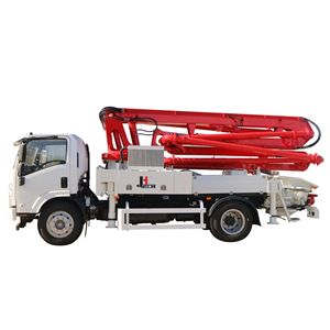 Camion pompe à béton à bras long de livraison de béton de la marque chinoise JIUHE, camion pompe à béton de 17 m - Product Image 1