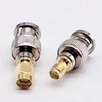 Conector coaxial de alta calidad para cámara CCTV, cable coaxial RF 1P con forma hexagonal, conector macho BNC RG59/RG6