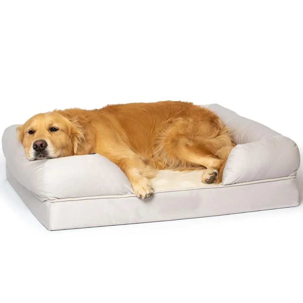 OEM कस्टम सर्वश्रेष्ठ विक्रेता उच्च गुणवत्ता लक्जरी कुत्ते बिस्तर स्मृति फोम
