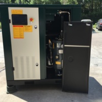Zhejiang marque Kaishan électrique à 2 étages comprimé 30hp compresseur d'air sans huile lubrifié à l'eau machine pour l'industrie