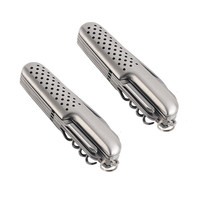 Outil multifonction pliable en acier de qualité industrielle 11-en-1 avec lame de scie, ouvre-bouteille et tournevis - Personnalisable OEM pour le camping et la survie en extérieur