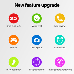 Reloj Inteligente para Niños, Niños Mayores y Ancianos, con Recordatorio de Seguridad para Viajes, SOS con un Solo Clic, Juegos, Teléfono Inteligente, Llamadas de Voz HD en Línea - Product Image 6
