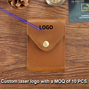 Porte-cartes en cuir Crazy Horse multicolore avec logo <span class=keywords><strong>de</strong></span> marque personnalisé, véritable cuir <span class=keywords><strong>de</strong></span> vache, porte-cartes <span class=keywords><strong>de</strong></span> crédit, étui pour certificat - Product Image 6