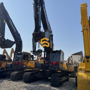 Excavadora de cadenas usada VOLVO EC140 de 14 toneladas con PLC y capacidad de cucharón de 0.55m y potencia de 73kW para uso agrícola y doméstico - Product Image 2