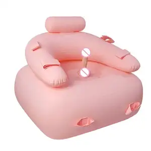 New Style Adjustable Love Body Position Inflatable Sex Sofa With Dildo Sex Furniture SM Bondage Erotic Chair For Couple