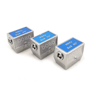 Dropship Wholesale <strong>Metallic</strong> Shell4MHz8x9 60 Degrees Ultrasonic Angle Beam <strong>Probe</strong> - Product Image 1