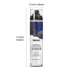 SUMAX 100ml Black Cap Transparente Flasche Seetang Straffung Aurora Toner - Product Image 3