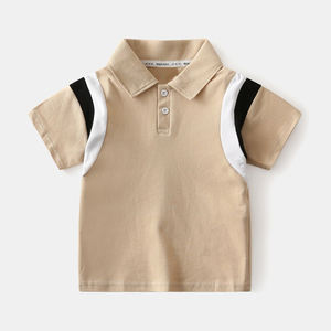 Camiseta Polo de Verano para Niños 2026, Camiseta de Manga Corta para Niños, Camiseta con Bloques de Color a la Moda para Bebés - Product Image 5