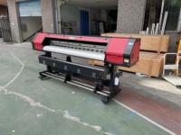 Impresora de inyección de tinta de 1,8 m con cabezal xp600, máquina de impresión plotter eco solvente de gran formato, impresora digital QC1800S