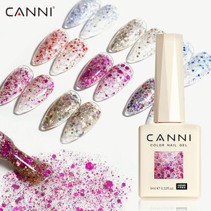 CANNI Originale NUOVA Serie Glitter Smalto Gel per Unghie di Alta Qualità Vendita all'Ingrosso Serie <span class=keywords><strong>Dawn</strong></span> Crystal Flash Supporto OEM - Product Image 2