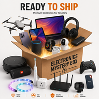 Boîte mystère électronique : Pack surprise de technologie aléatoire (Smartphone, Écouteurs, Montre connectée, Appareil photo) pour les vendeurs de marchés aux puces et la vente en gros