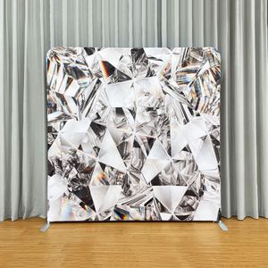 Ánh sáng lung linh tấm Tường <span class=keywords><strong>sequin</strong></span> Nàng Tiên Cá sân khấu đứng Photo Booth bối cảnh nền cho các sự kiện nhiếp ảnh trang trí đám cưới - Product Image 3