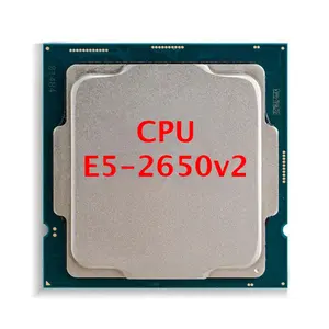 Prosesor Xeon E5-2650 V2 E5 2650 V2 CPU 2.6GHZ LGA 2011 SR1A8 Octa Core Desktop Processor e5 2650V2