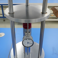 Testeur de compression et de rebond manuel pour caoutchouc et mousse – Machine d'essai de résilience pour matériaux de laboratoire