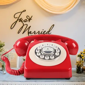 Téléphone <span class=keywords><strong>Livre</strong></span> d'Or Audio Style Vintage pour Mariage - Product Image 3