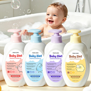 Marca Privada, Champú y Gel de Ducha 2 en 1 <span class=keywords><strong>para</strong></span> Bebés, Fórmula Sin Lágrimas, 750 ml, Reparador, Fabricante, Cuidado del Bebé, Personalizado, Más Vendido - Product Image 1