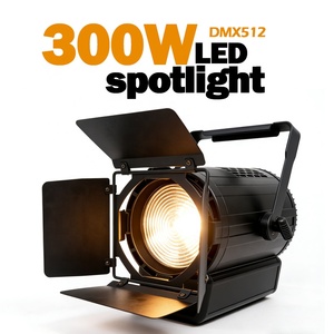 Projecteur de scène LED COB 300 Watts avec contrôle <span class=keywords><strong>DMX</strong></span>, faisceau lisse et réglable pour utilisation en studio - Product Image 6
