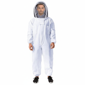 Haute qualité adulte trois couches maille apiculture costume Protection abeille aéré air frais ensemble apiculture vêtements - Product Image 1
