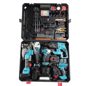 48 فولت قابلة للتخصيص 5 في 1 مجموعات أدوات كهربائية محرك بدون فرش مجموعة كومبو مجموعة أدوات إصلاح لاسلكية متغيرة السرعة صندوق OEM DIY - Product Image 4