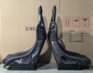 Sièges baquets de course en fibre de carbone légers de haute qualité pour Carrera 4S 997.1 997.2 GT2 GT3 RS entièrement en cuir - Product Image 5