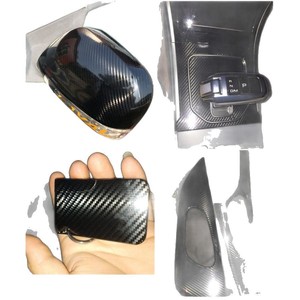 Adesivo in Fibra di Carbonio 5D Tridimensionale ad Alta Lucentezza per Carrozzeria, Tetto, Griglia, Spoiler Posteriore, Pellicola per Cambio Colore Interni e <span class=keywords><strong>R</strong></span> - Product Image 5