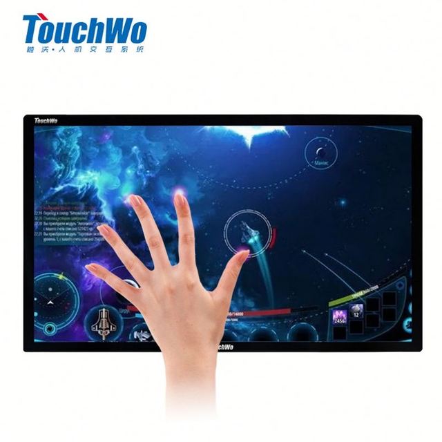 32 43 Inches Inches Led UHD 4k Touch Screen Monitor Lcd Tv Price Interactive Flat Panel All in One Pc