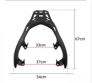 Portapacchi Posteriore per Bauletto in Lega di Alluminio per Yamaha Xmax 300 Accessori 2017-2025 - Product Image 2