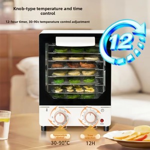 Deshidratador <span class=keywords><strong>de</strong></span> <span class=keywords><strong>Alimentos</strong></span> Pequeño con Distribución Uniforme del Calor, Secador Comercial <span class=keywords><strong>de</strong></span> Frutas, <span class=keywords><strong>Secado</strong></span> Uniforme en Todas las <span class=keywords><strong>Bandejas</strong></span> - Product Image 3